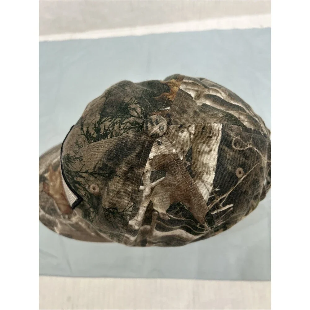 TRUE TIMBER CAMO AMERICAN FLAG HAT CAP ADJUSTABLE 2022